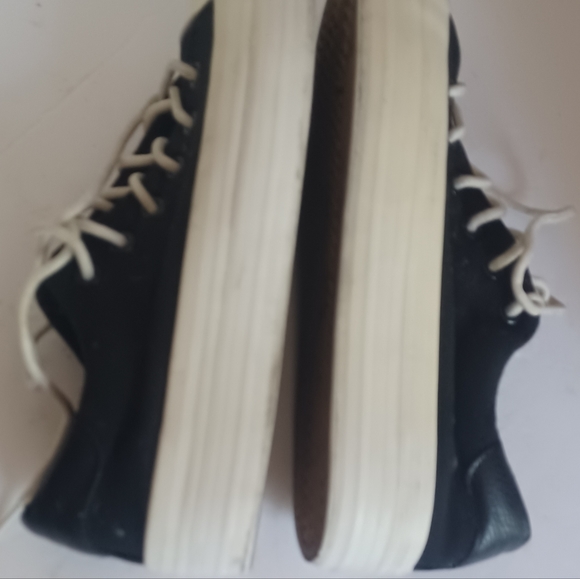 Forever 21  Canvas Platform Sneakers - Picture 5 of 8